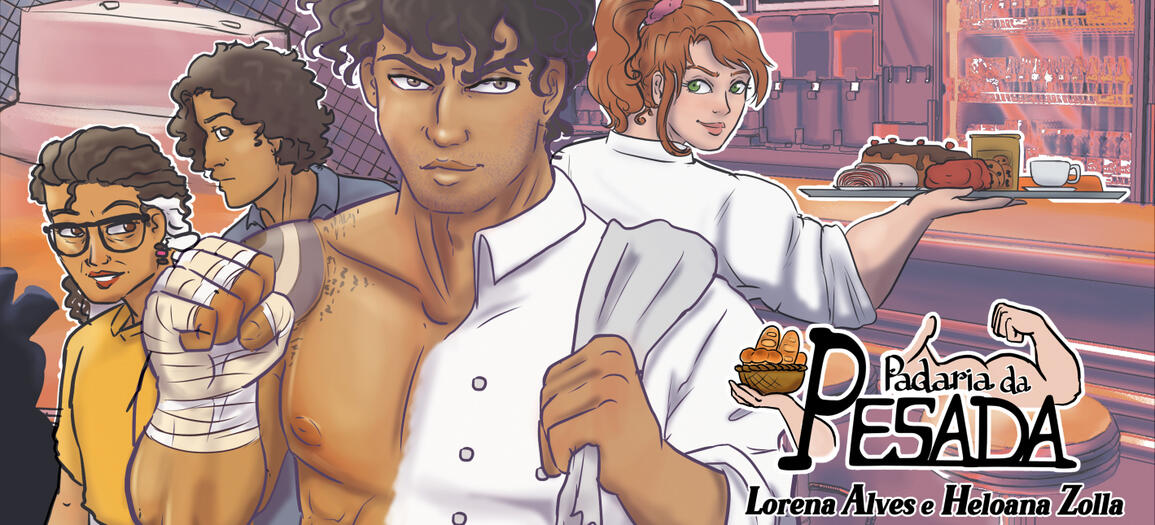 Padaria da Pesada Capa Ilustrada